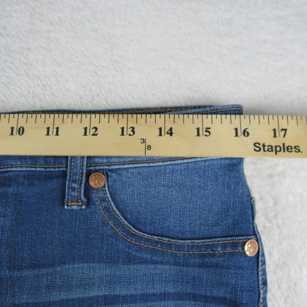 Rock & Republic High Roller Jeans Womens 14M Blue Skinny High Rise - Picture 2 of 12